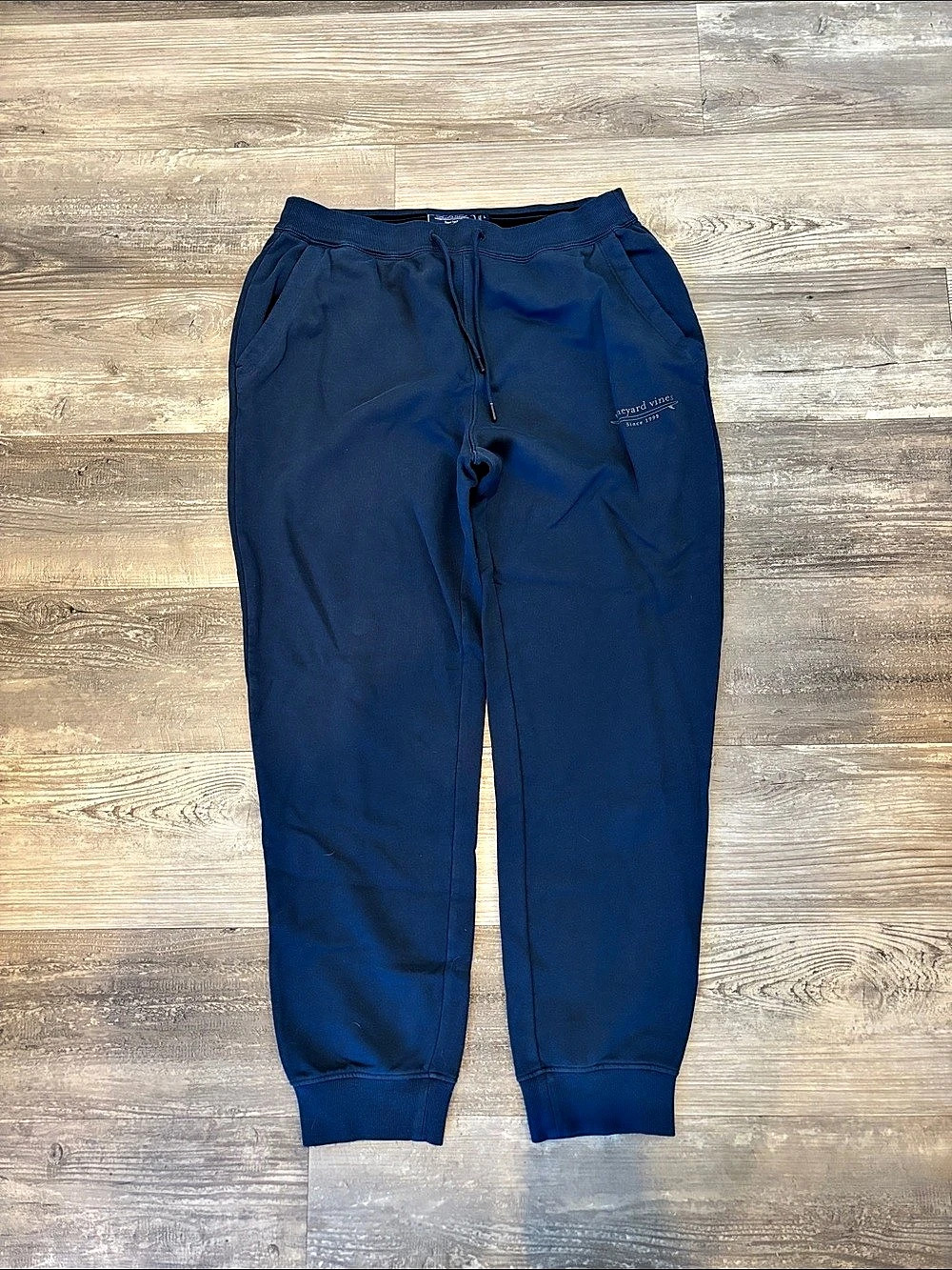vineyard vines Men's Jogger Pants in Blue Size Large